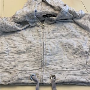 Abercrombie and Fitch Cropped Zip Up Hoodie